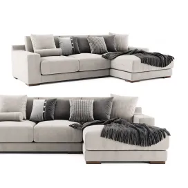West Elm Dalton Chaise Longue